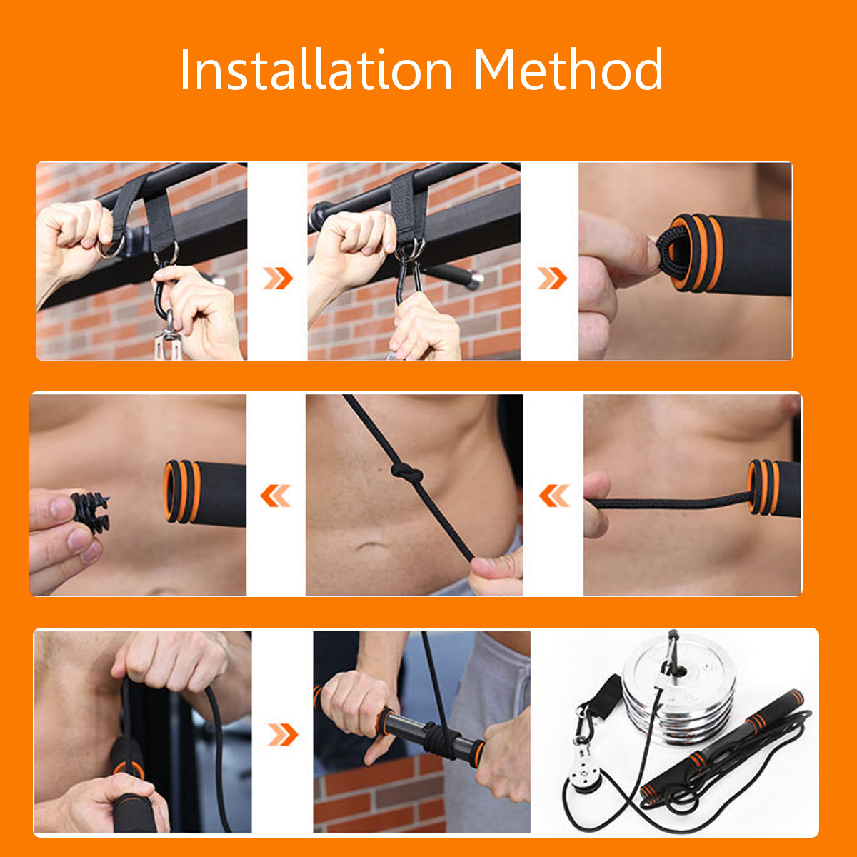 RDX Isolateur de Barre de Remise en Forme Biceps Isolator Biceps Bomber Arm Blaster
