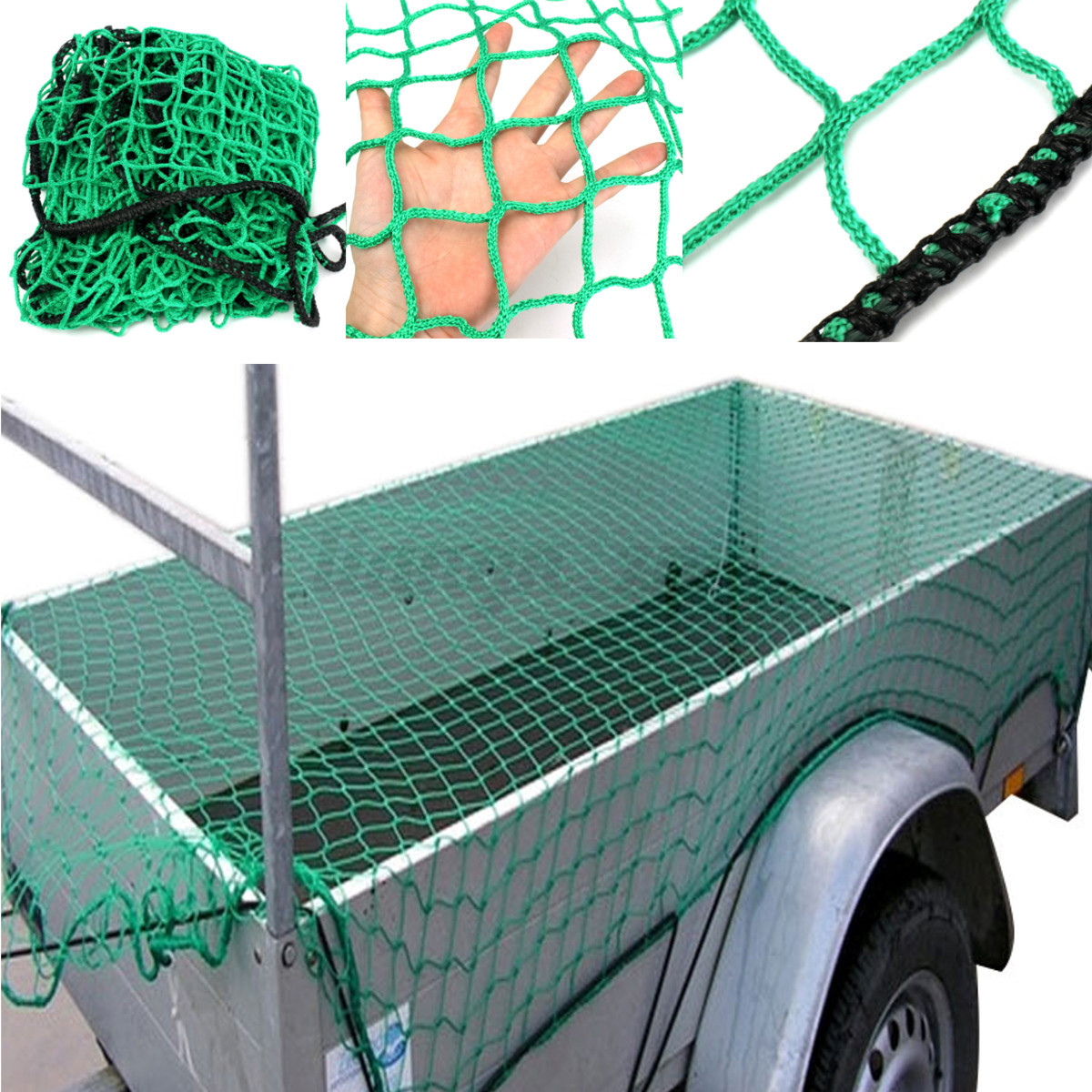 1.8x2.7m filet remorque marchandises réseau de sécurité pour camion bateau