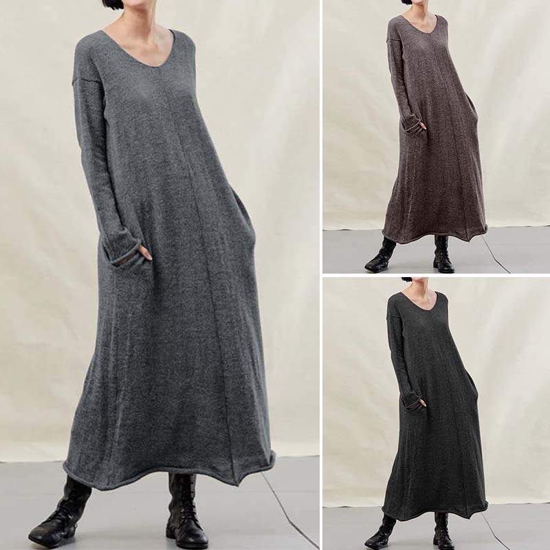 casual long dresses uk