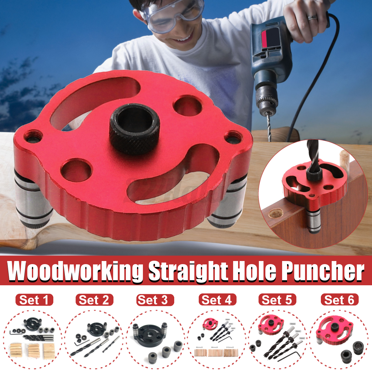 Woodworking Dowel Jig Drill Guide