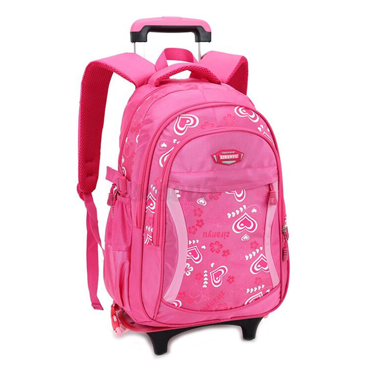Children Kids Trolley Backpack School Bags with 6