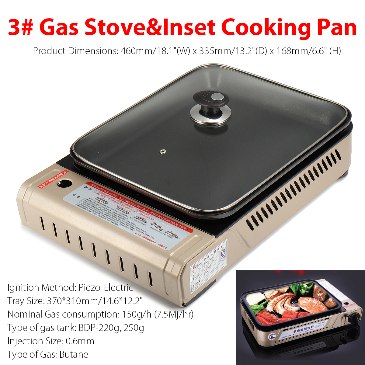3 Cooker Types Double Wok Burner Cooker 3 Stove LPG Gas Hose Regulator Portable Benchtop 128e17 3 Cooker Types Double Wok Burner Cooker 3 Stove LPG Gas Hose Regulator Portable Benchtop 128e17