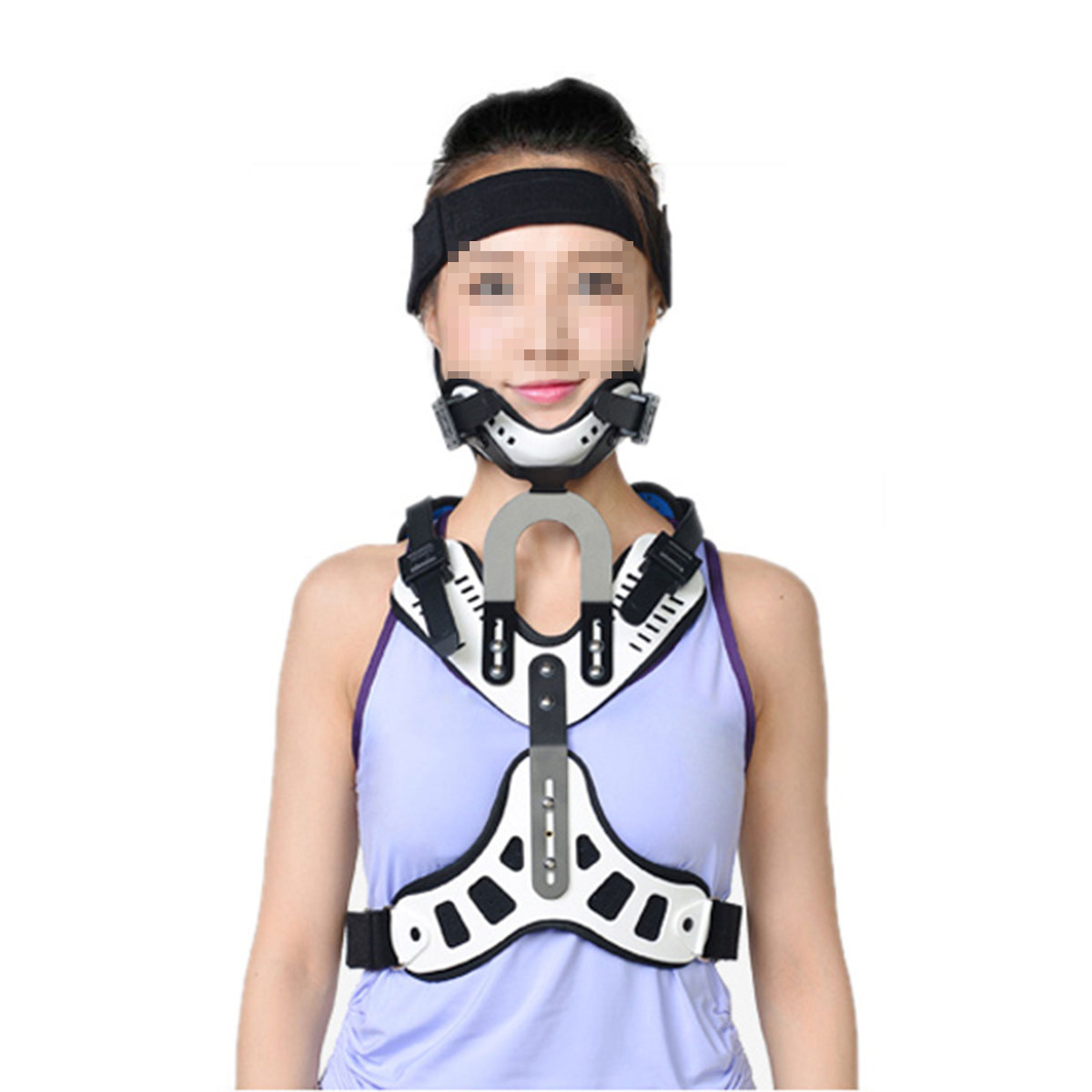 Adjustable Head Neck Brace Cervical Thoracic Orthoses Vertebra Support