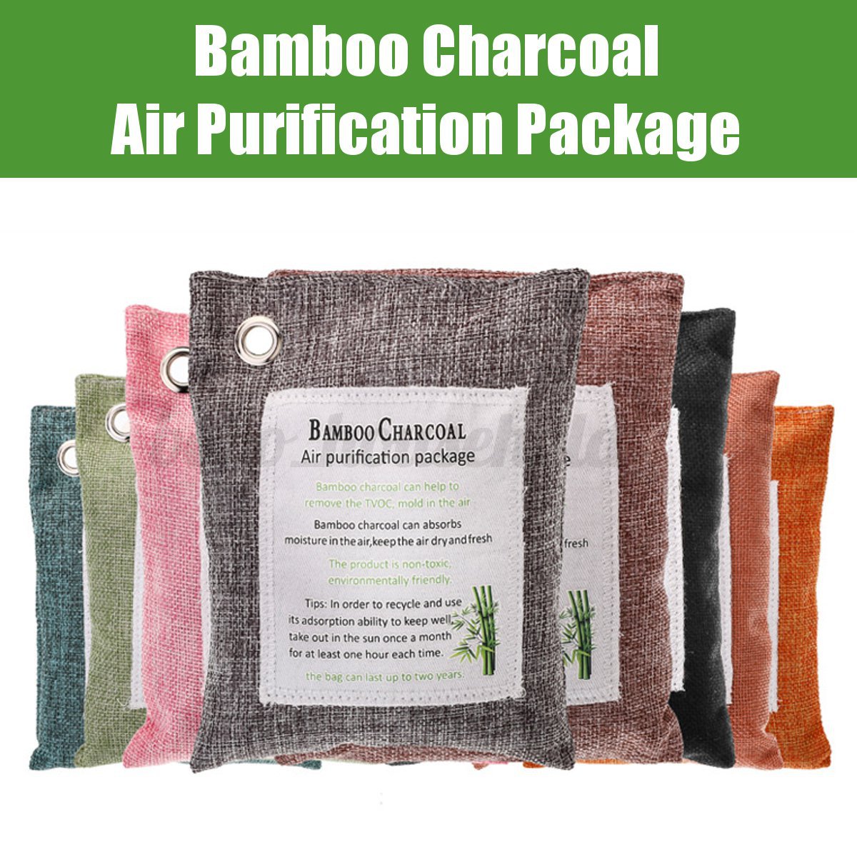 bamboo charcoal air purification package