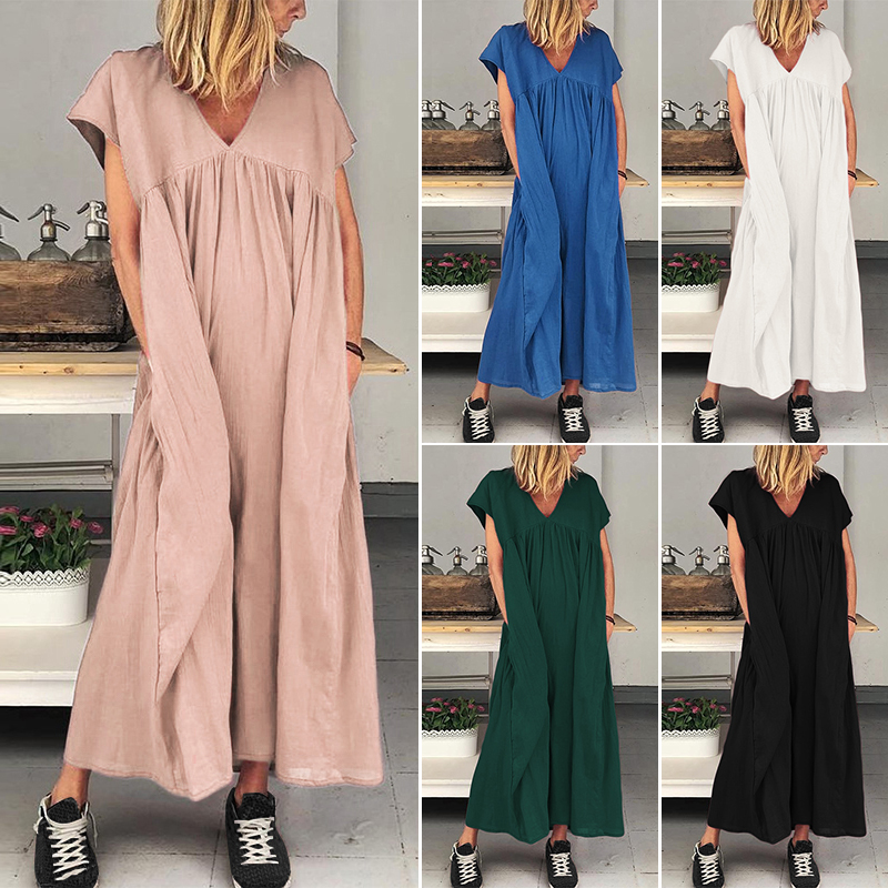 casual long dresses uk