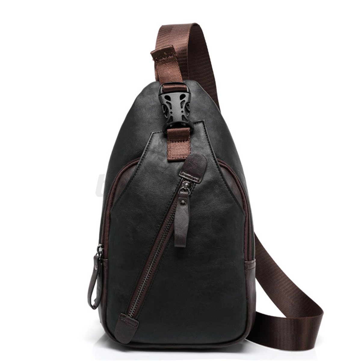 pu leather sling bag
