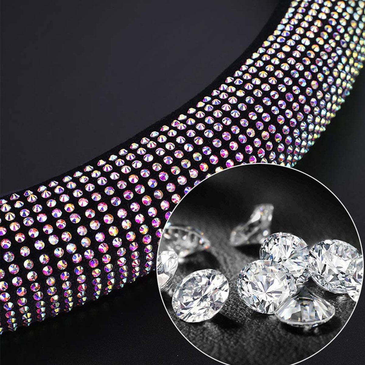 Universal Sparkle Luxury Bling Rhinestone Diamond Car