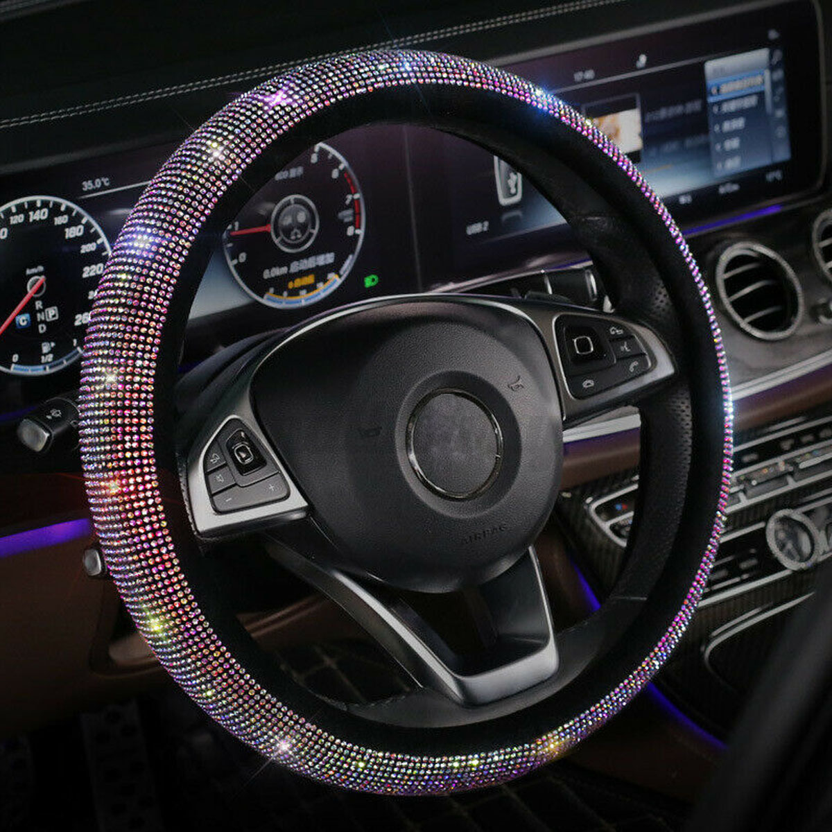 Universal Sparkle Luxury Bling Rhinestone Diamond Car
