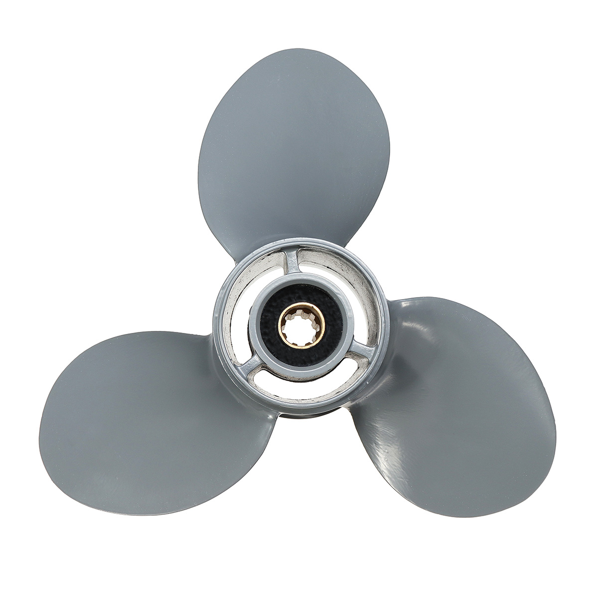 7-7//8 x 7-1//2 Aluminum Ship Propeller For Honda Outboard Motor 5HP 6011-079-07P