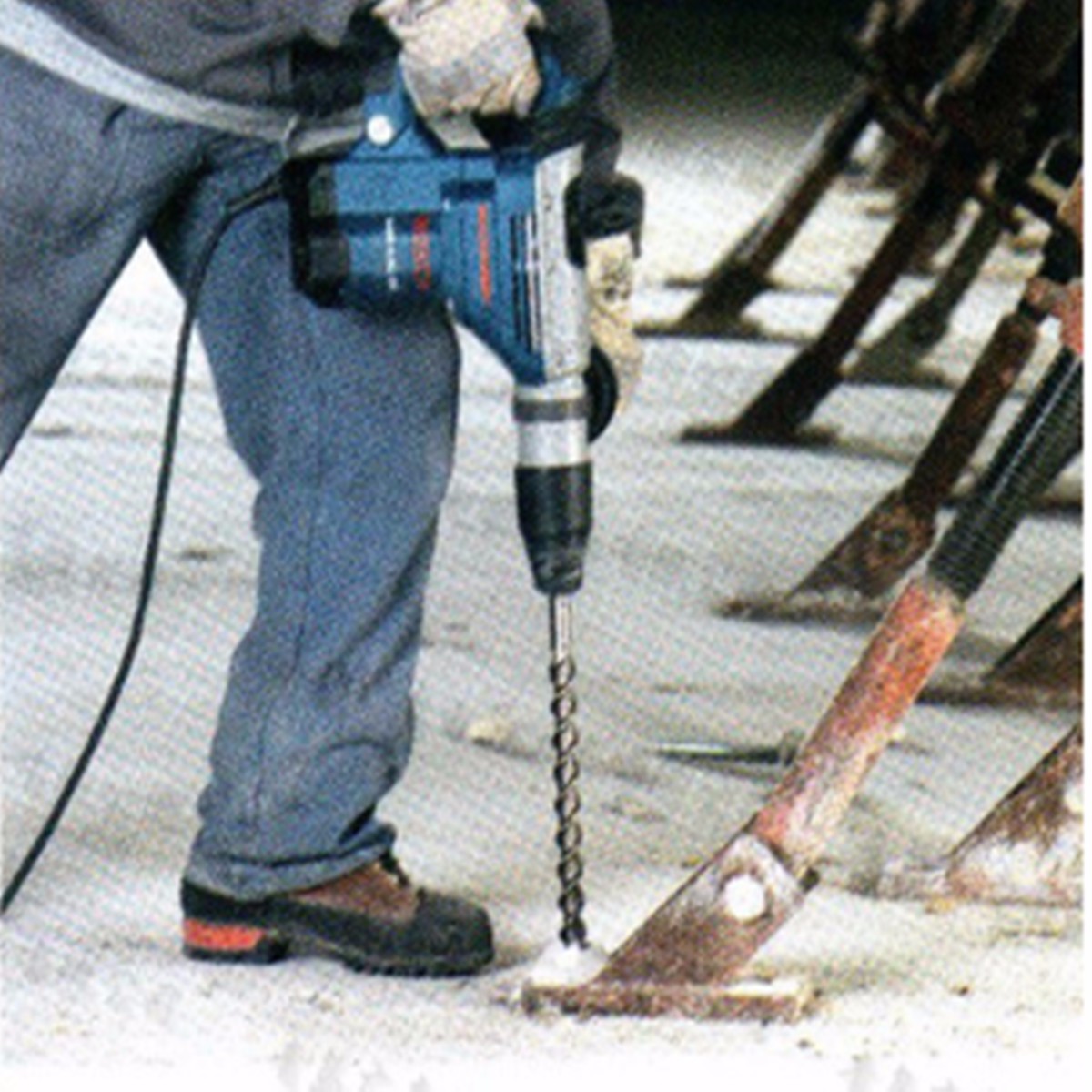 7PC LONG 460MM SDS WALL MASONRY MASONARY BRICK CONCRETE ...