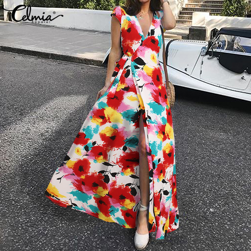 Dress for Women,Zodrq Womens V Neck Holiday Floral Print Short Sleeve Beach Party Dress Dress for Women,Zodrq Womens V Neck Holiday Floral Print Short Sleeve Beach Party Dress