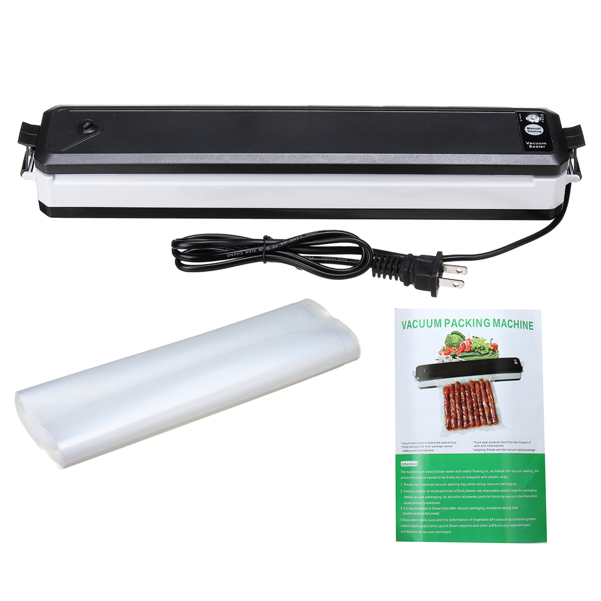 Commercial Food Saver Vacuum Sealer Machine Packaging Sealing System Detail Image