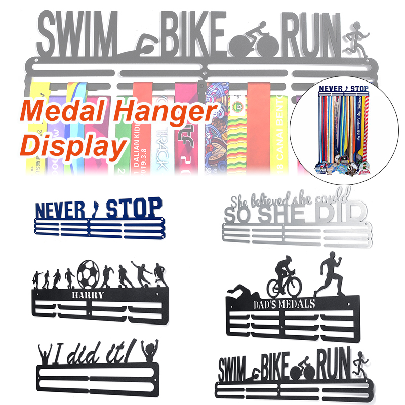 Sport Metall Medaillenhalter Medaillen Aufhanger Display Laufsport Schwimmen Fussball Medaillen Escxtra Com