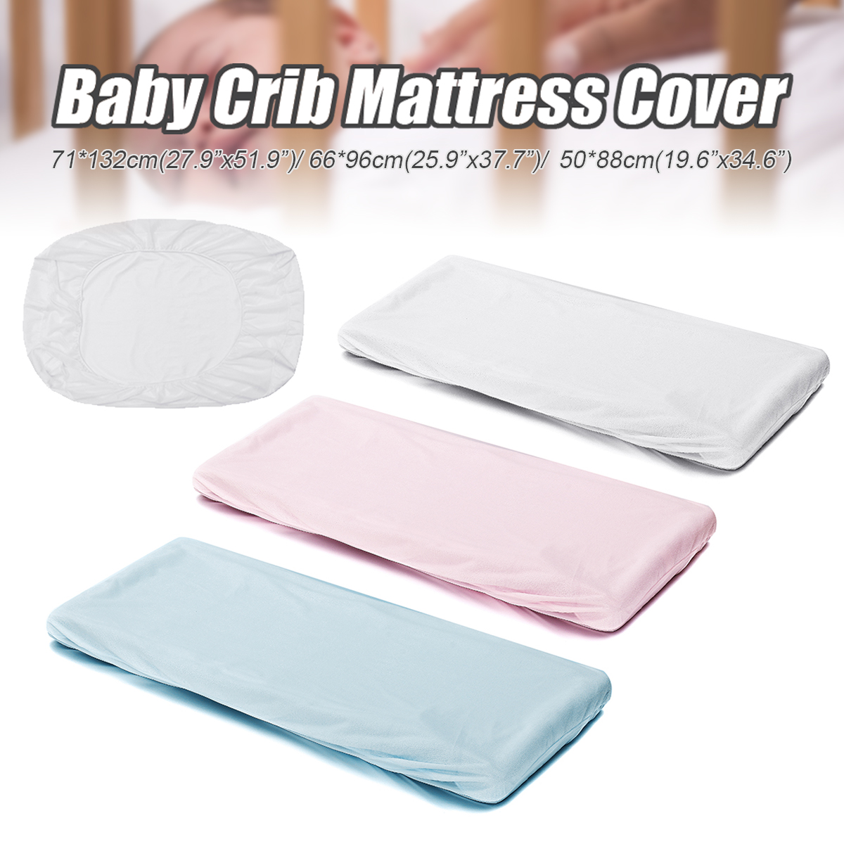 crib mattress fitted sheet