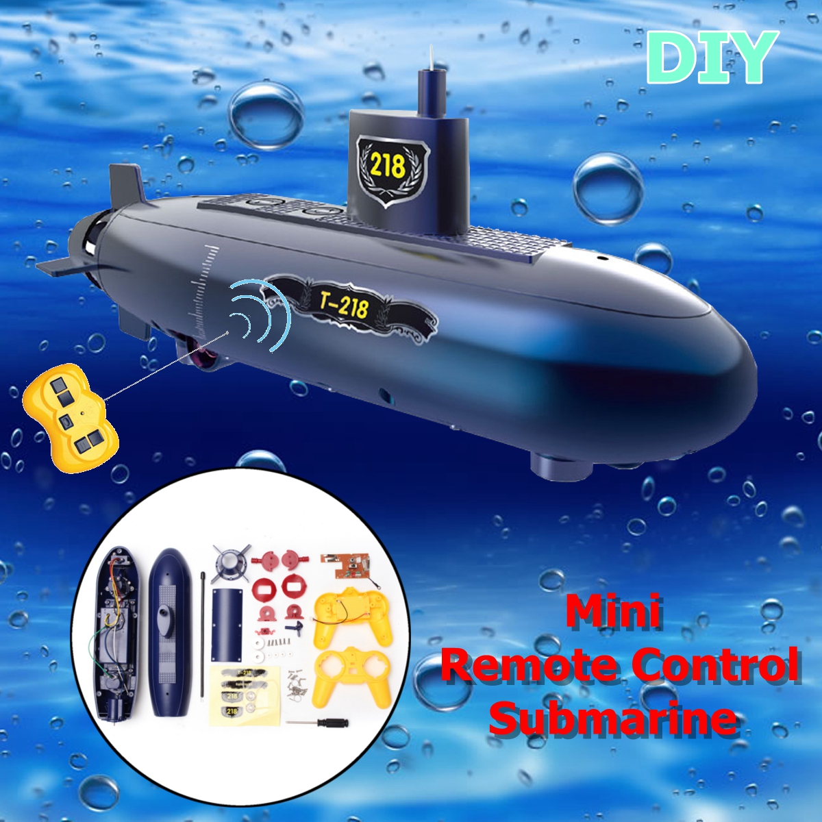 remote water boat