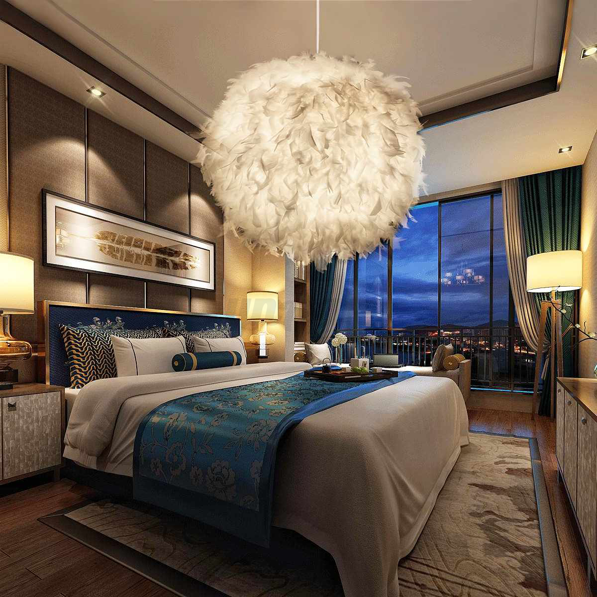 bedroom ceiling pendant