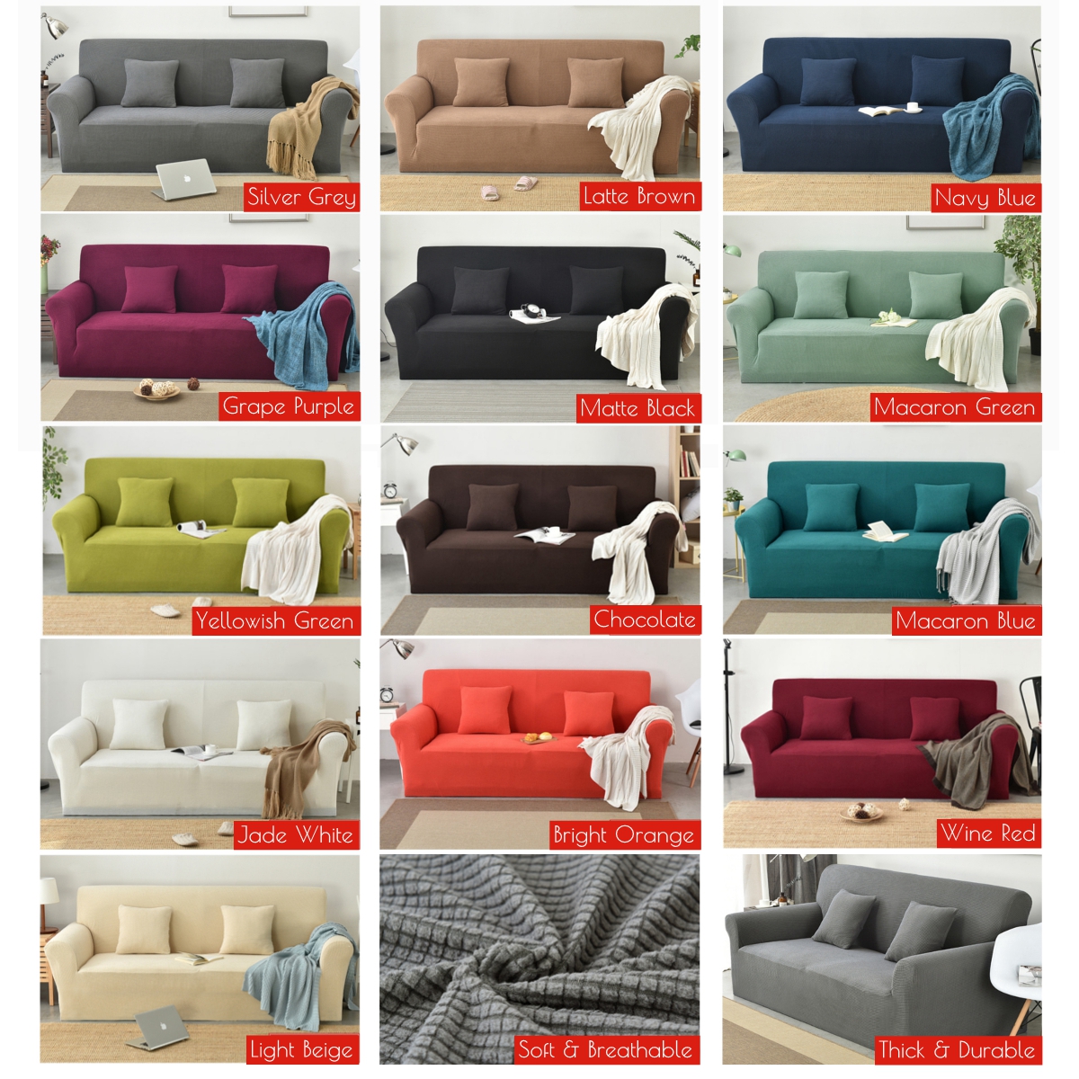 2 3 Seater Stretch Sofa Cover Lounge Couch Removable Slipcover 2 3 Seater Stretch Sofa Cover Lounge