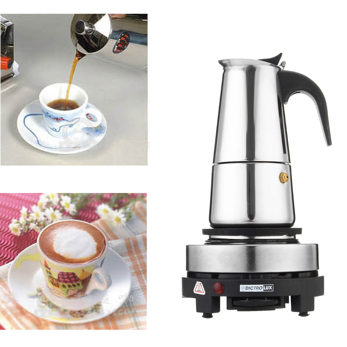 moka pot electric stove