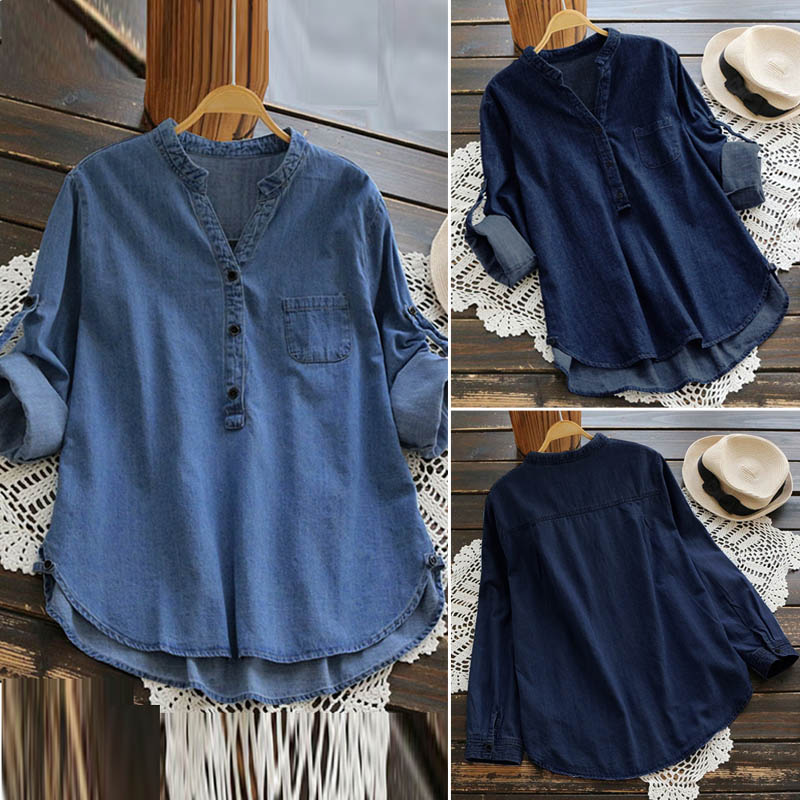 denim shirt plus size uk