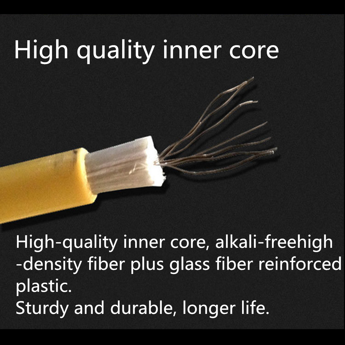 A 10X Électricien Traînage Extracteur Aiguille Câble FIbre Verre Fiberglass