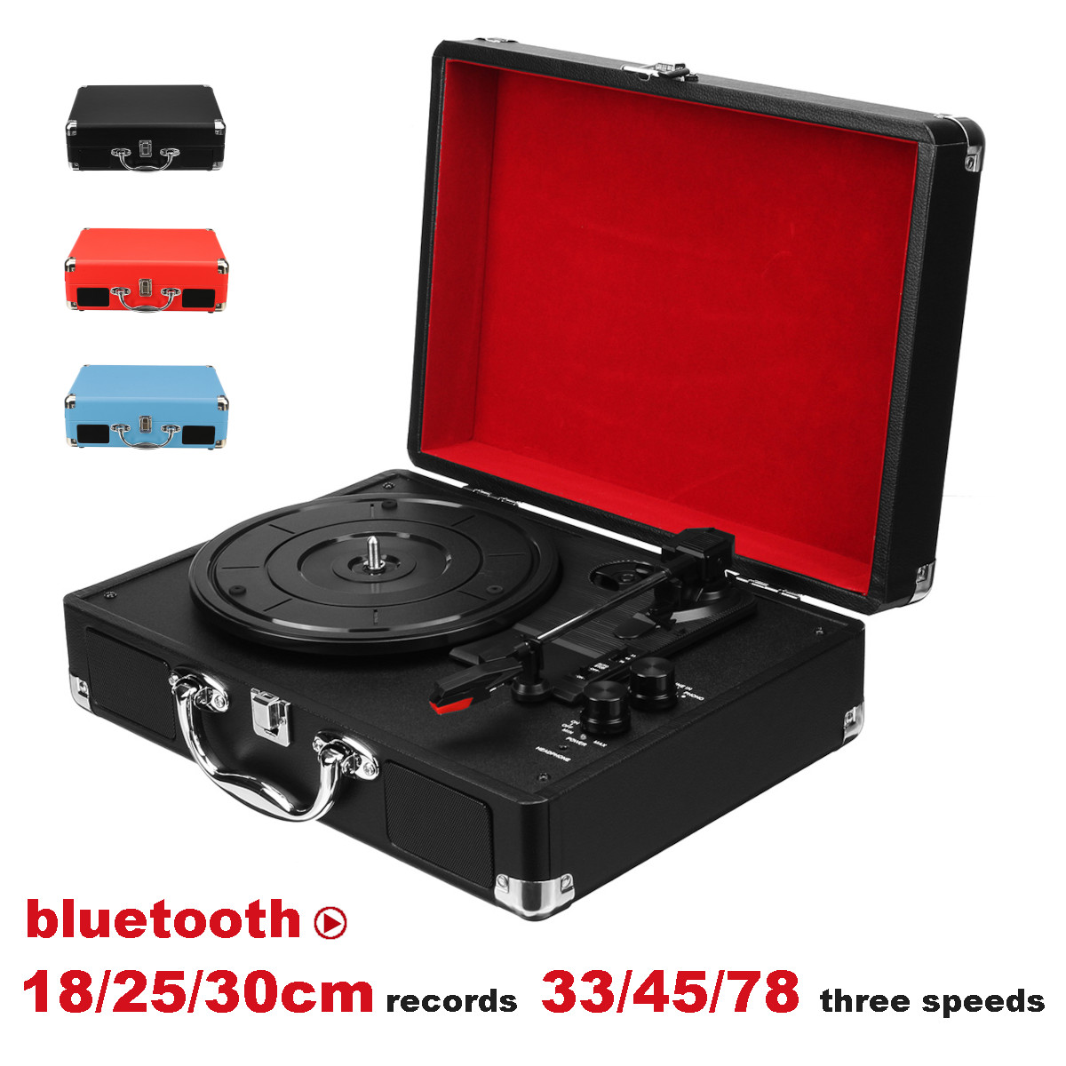 record player bluetooth output