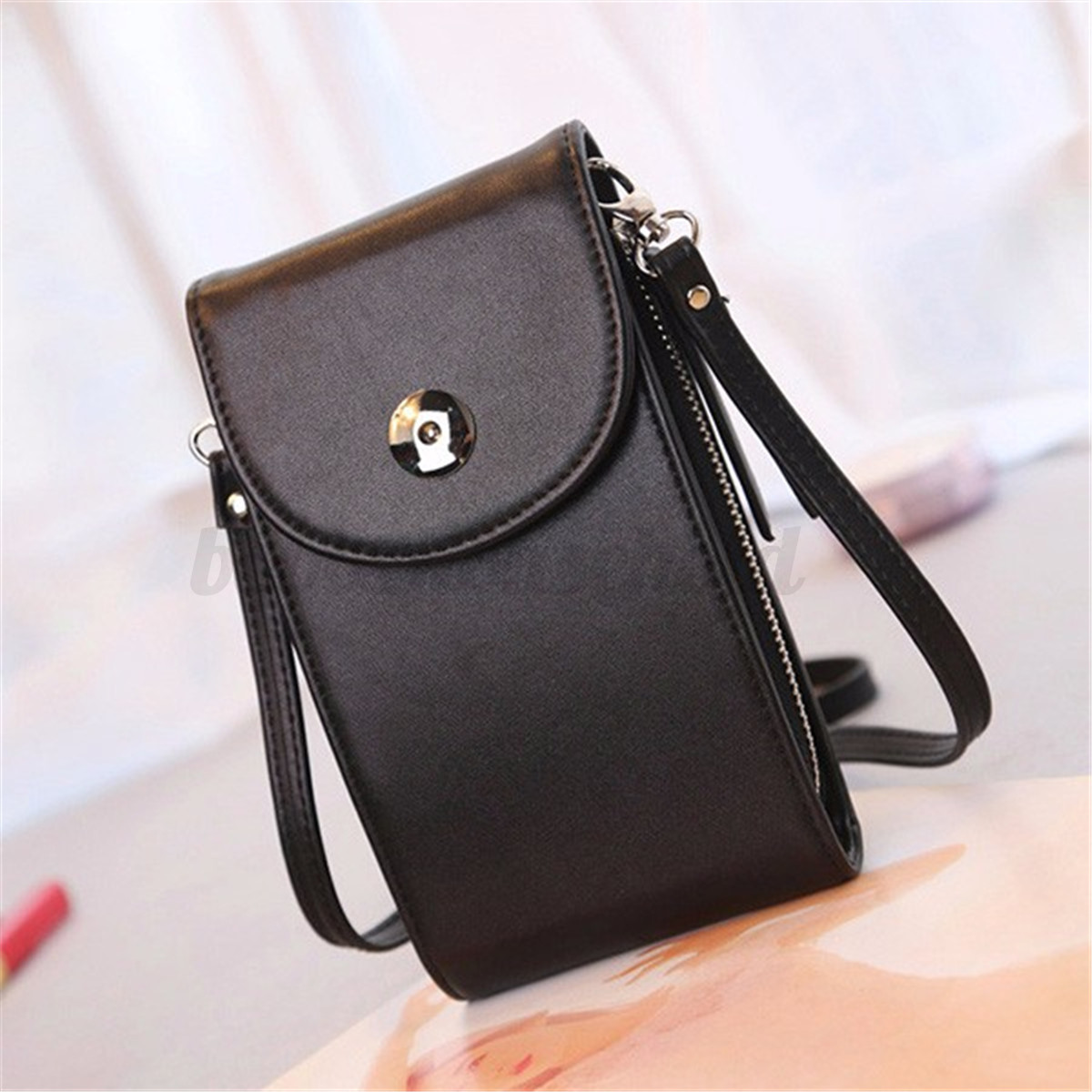 Women PU Leather Mini Mobile Phone Bag Case Pouch Cross Body Purse Shoulder Bag | eBay