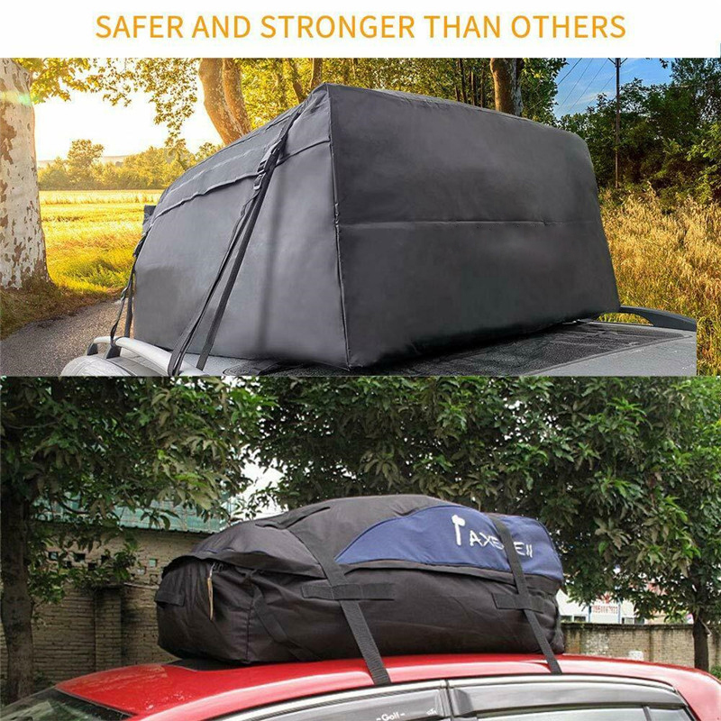 Details About Waterproof Cargo Luggage Carrier Bag Car Roof Top Rack Storage