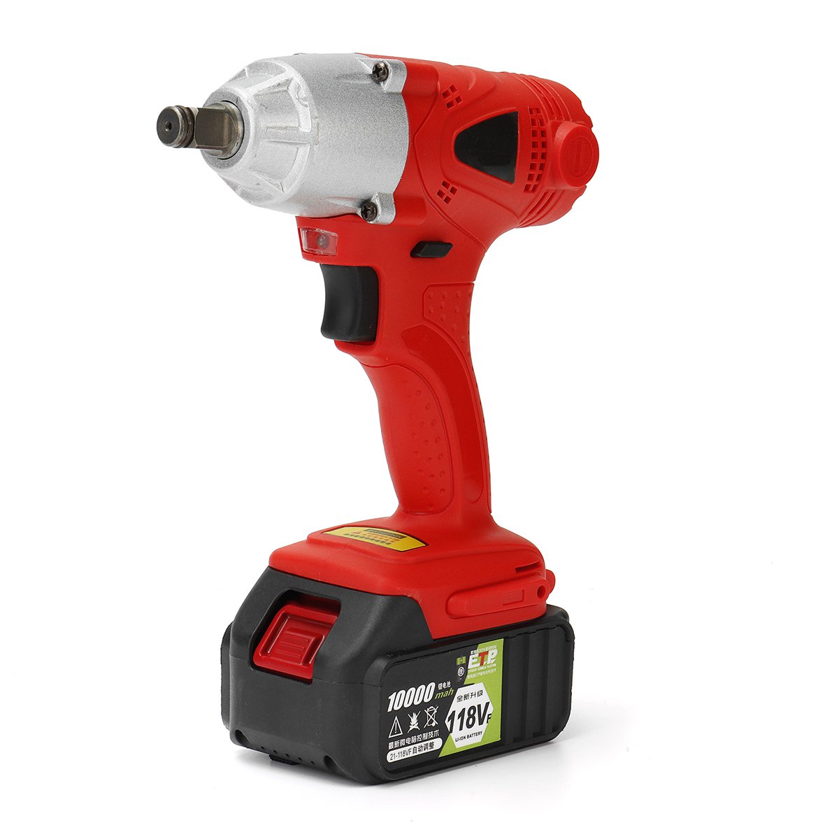 1 2 21v 118vf Electric Impact Wrench Cordless High Torque Tool 1 2 21v 118vf Electric Impact Wrench Cordless High Torque Tool 10000mah 9 Of 11
