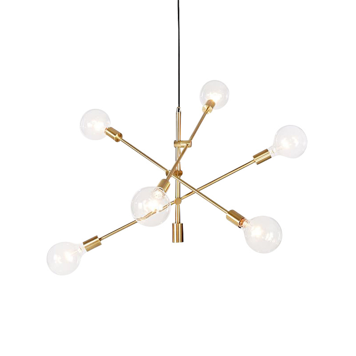 Modern Chandeliers 6 Lights Pendant Lamp Industrial Metal Ceiling Modern Chandeliers 6 Lights Pendant Lamp Industrial Metal