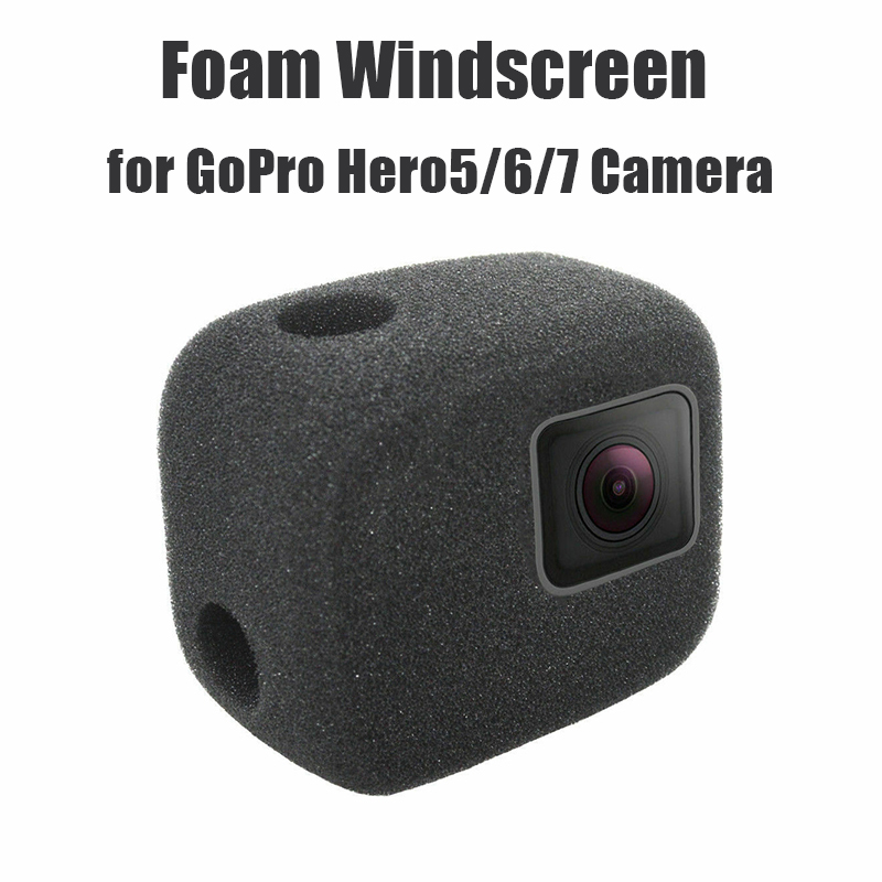 Foam Windshield Housing Windslayer for GoPro Hero 7//6//5 Black Windscreen Noise