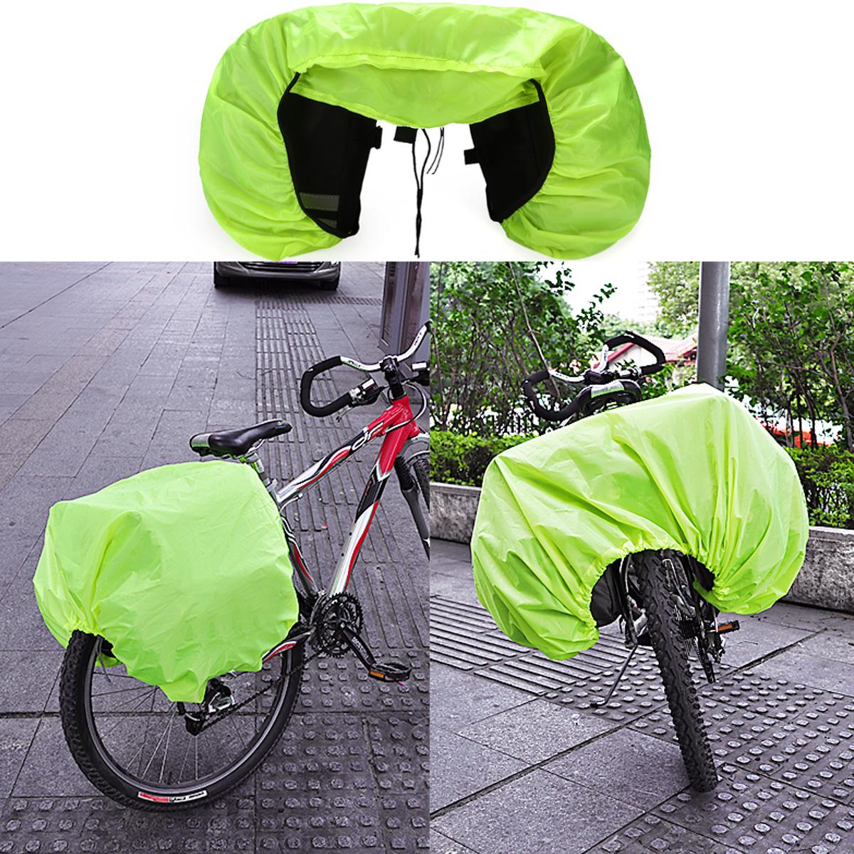 Package MTB Dus TBag Bicycle Waterproof Cover Riding Bike Rain Protection