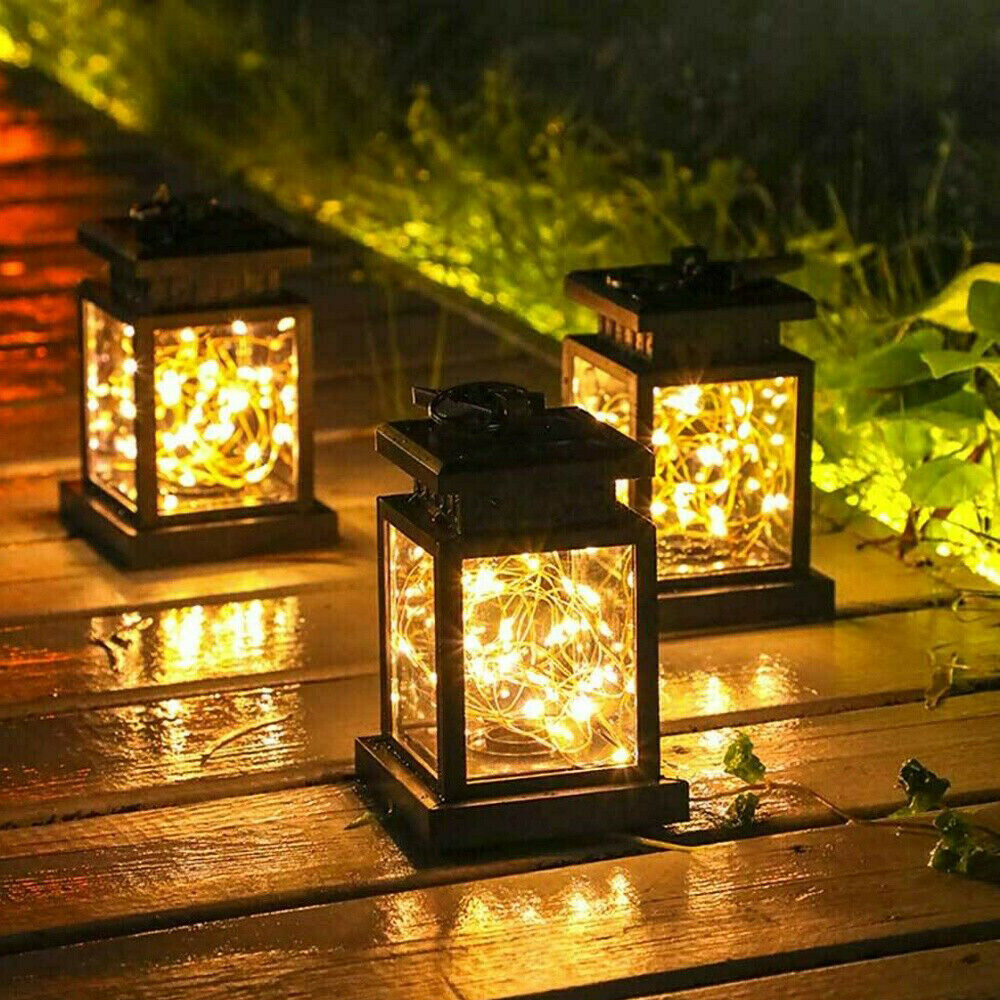 solar garden table lamp