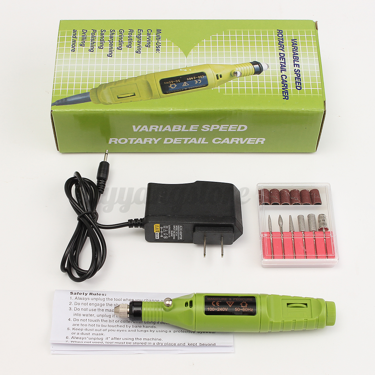 Electric Engraving Pen Engraver Jewelry Wood Carving Polishing Rotary