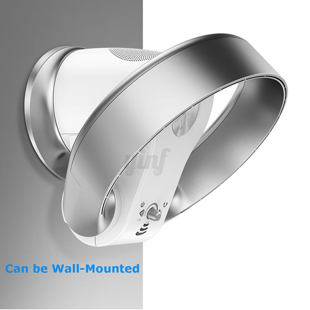 Bladeless Fan Cooling Air Conditioning With Remote Control Wall Bladeless Fan Cooling Air Conditioning With Remote