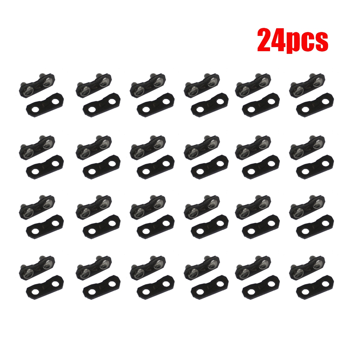24sets 325” .050+.058 Chainsaw Chain Master Links Repair Preset Tie Straps New