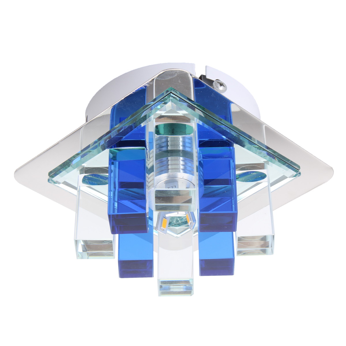 3w Blue Crystal Led Modern Ceiling Light Pendant Lamp Home 3w Blue Crystal Led Modern Ceiling Light Pendant
