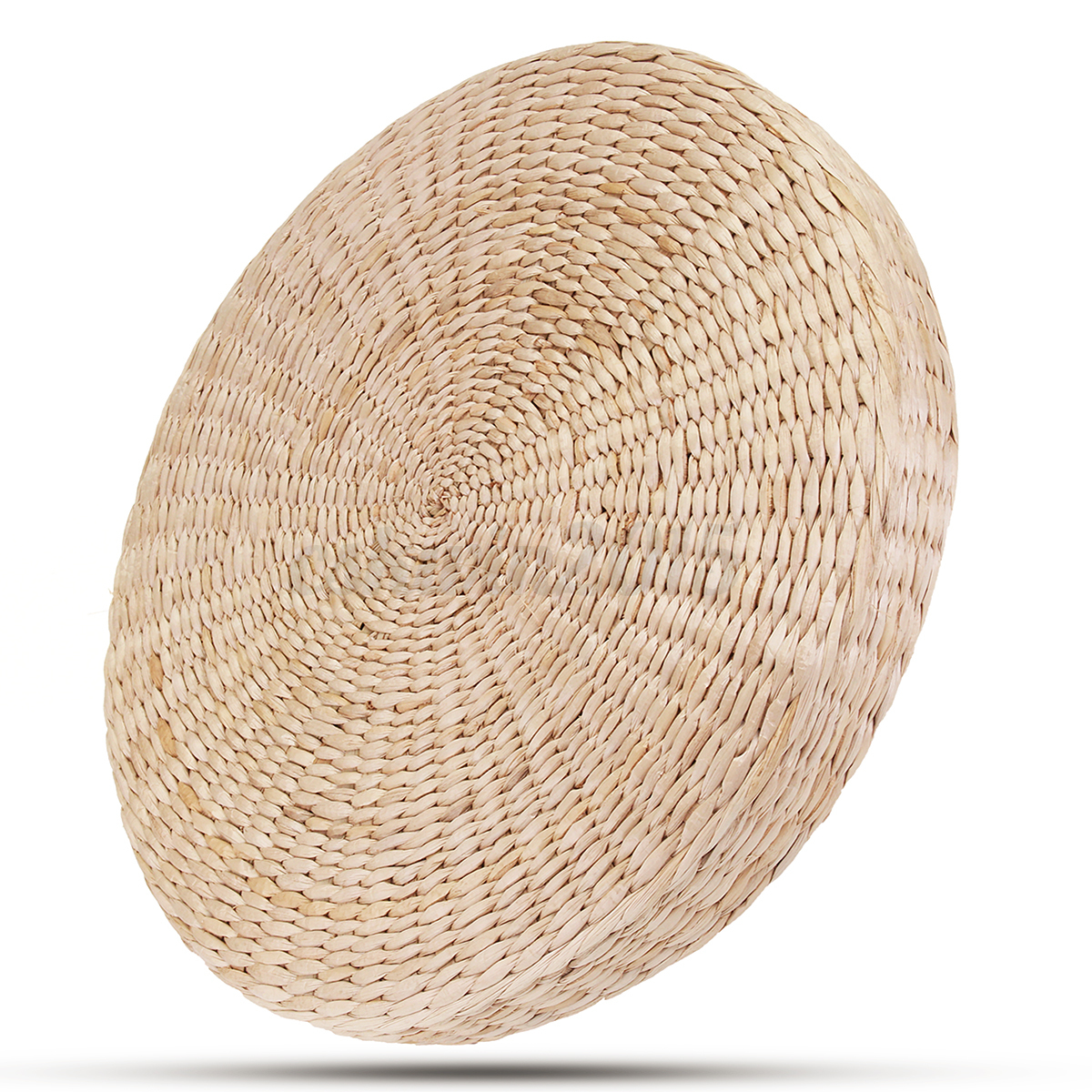 50/45cm Round Pouf Tatami Cushion Floor Cushions Straw Meditation Soft Yoga Mat eBay