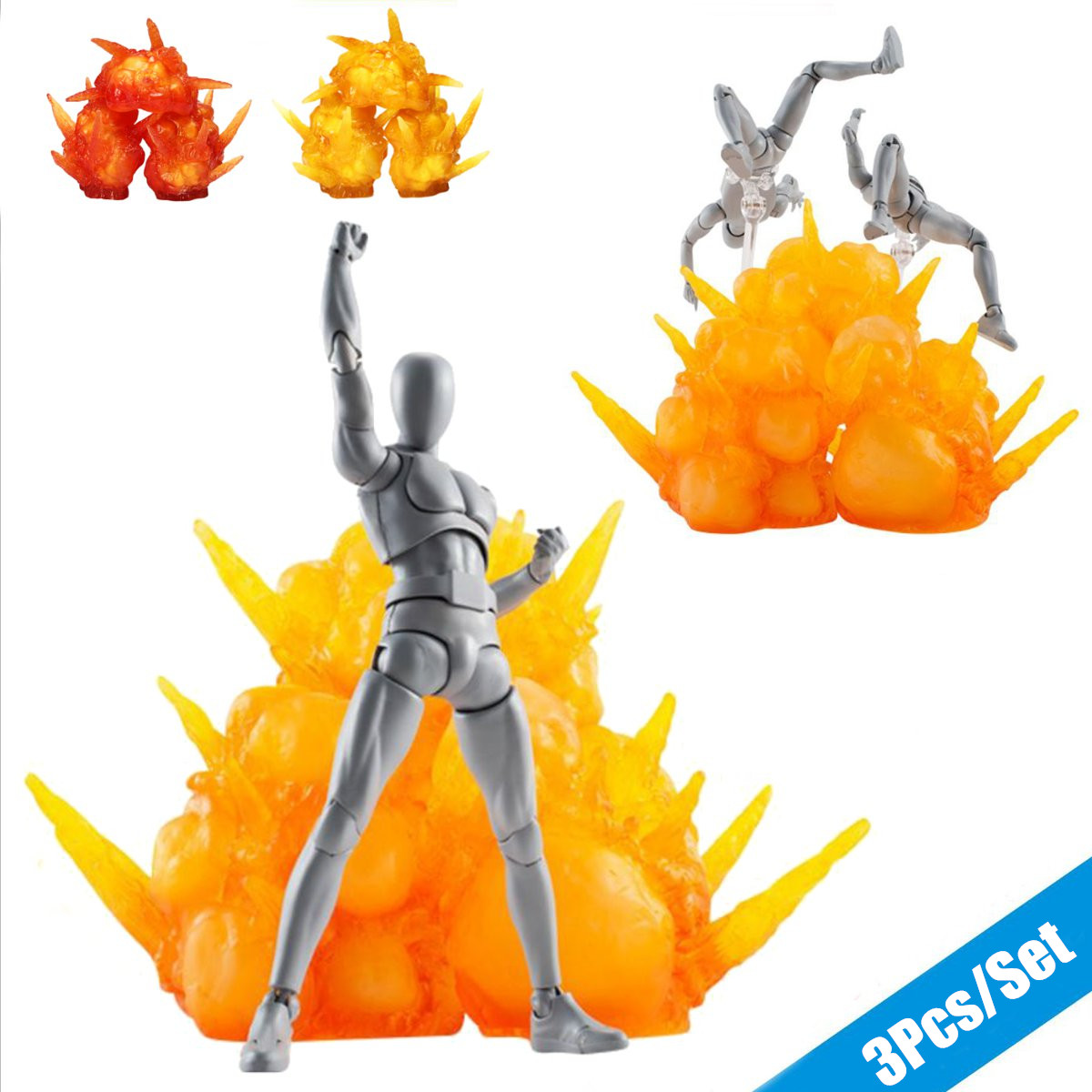 Dragonball Z S.H.Figuarts Figure Tamashii Explosion Effect Gas Fix D-Art Figma