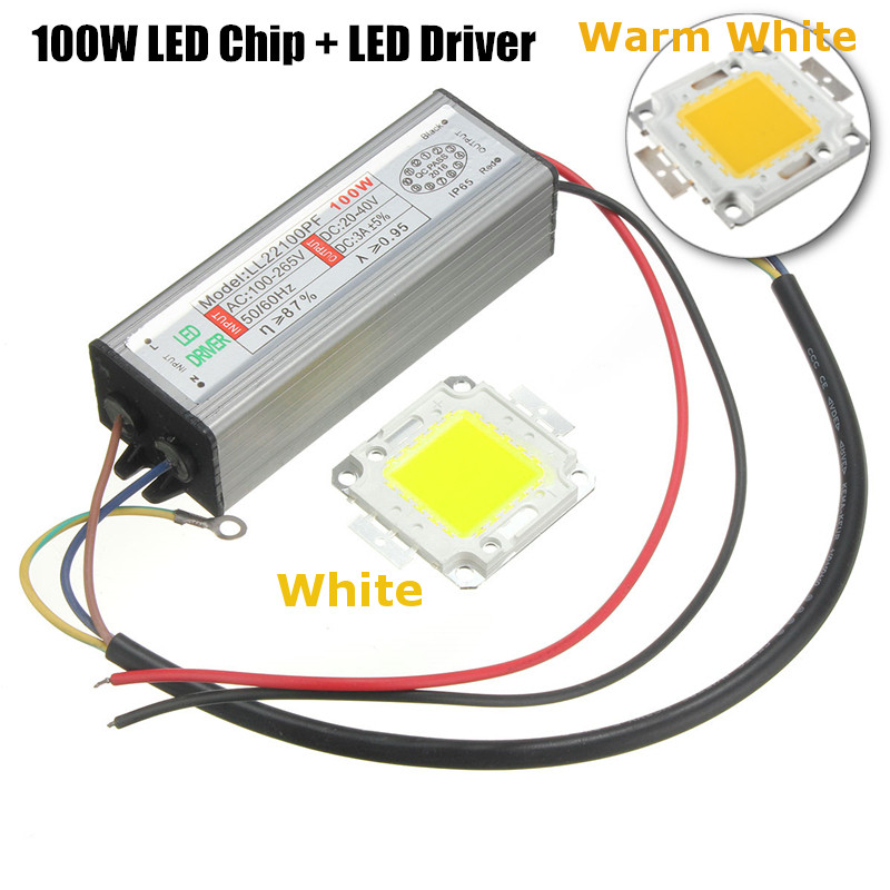 10/20/30/50/100W LED Trafo Netzteil Driver Treiber Transformator Chip Lampe IP65 - Bild 15 von 15