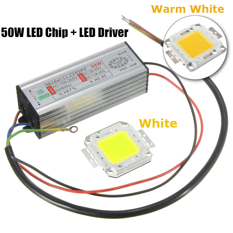 10/20/30/50/100W LED Trafo Netzteil Driver Treiber Transformator Chip Lampe IP65 - Bild 14 von 15