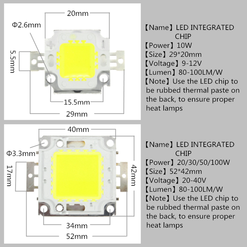 10/20/30/50/100W LED Trafo Netzteil Driver Treiber Transformator Chip Lampe IP65 - Bild 4 von 15