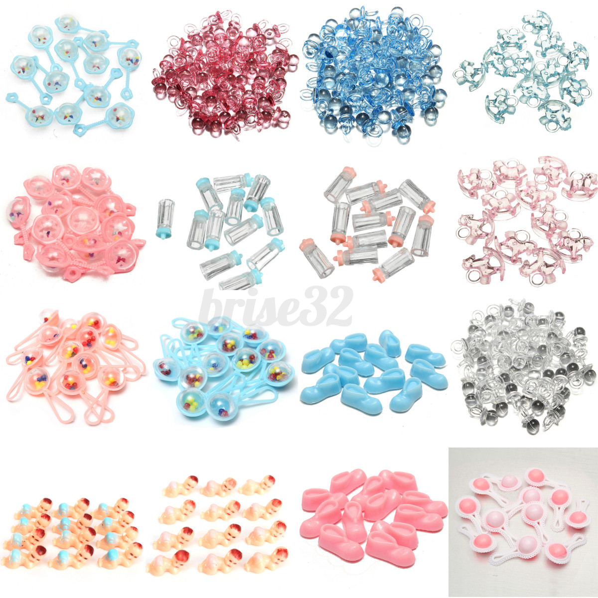 Boys Girls Baby Shower Table Decor Christening Birthday Party Celebration Favors