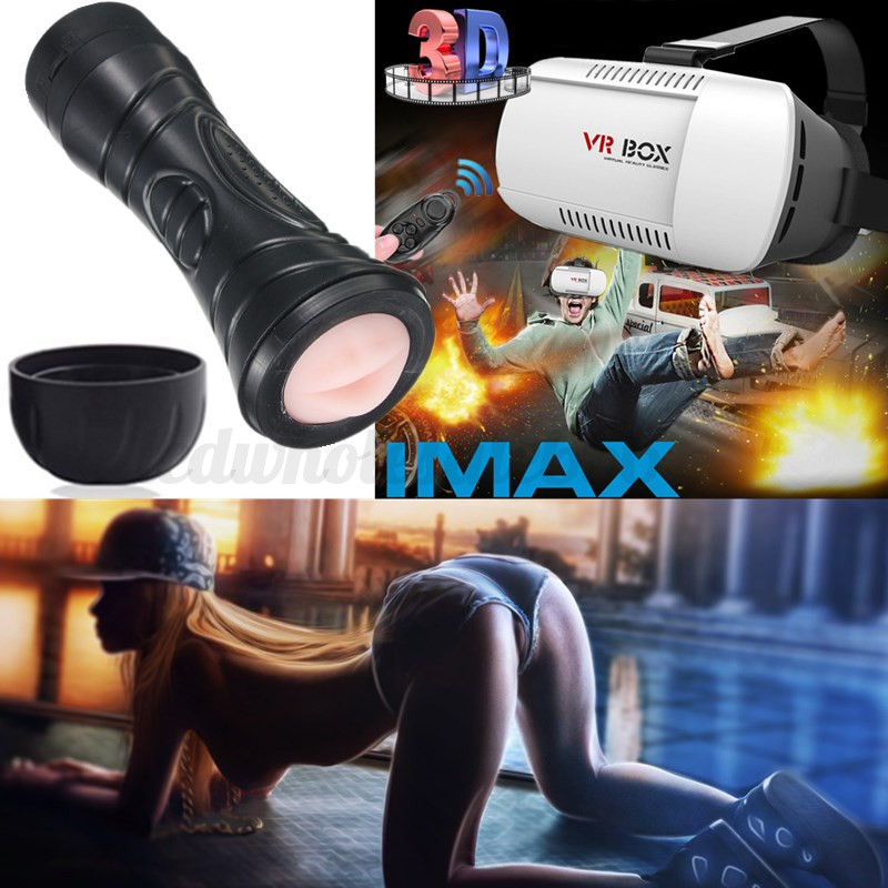 Vr Box Virtual Reality 3d Glasses Bluetooth Control Gamepad Electric Men Sex Toy Ebay