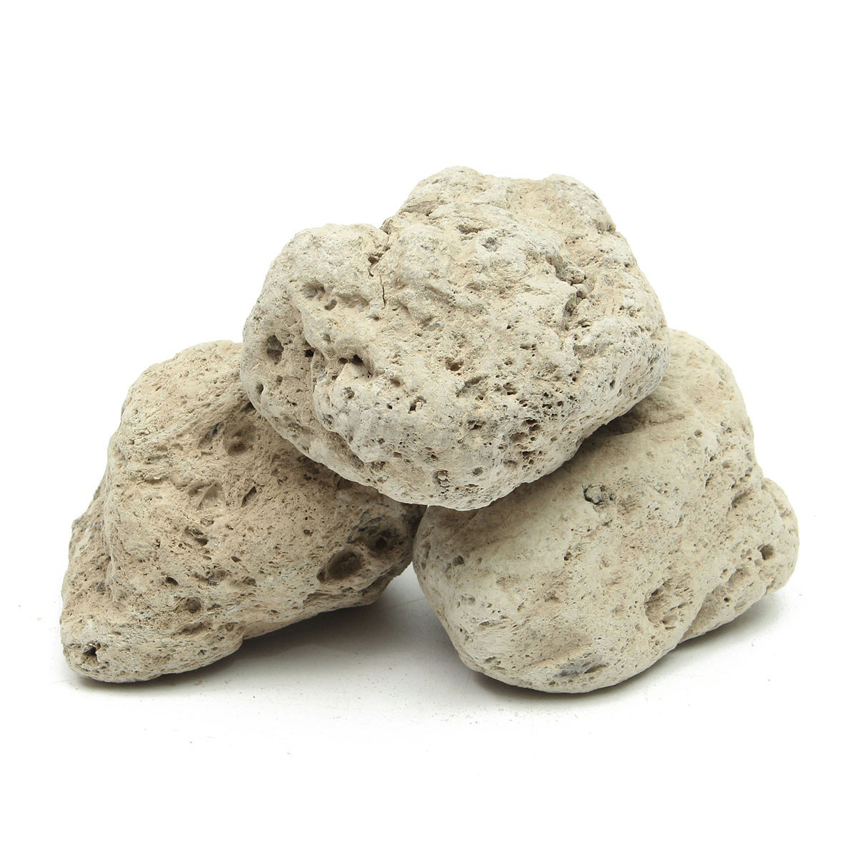3pcs Pumice Stone Aquarium Decoration Irregular Floating aquatic Moss ... Moss On Rocks In Aquarium