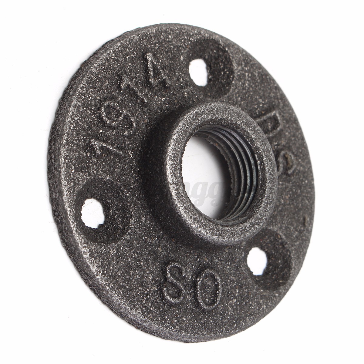 Quot black malleable cast iron pipe fittings floor