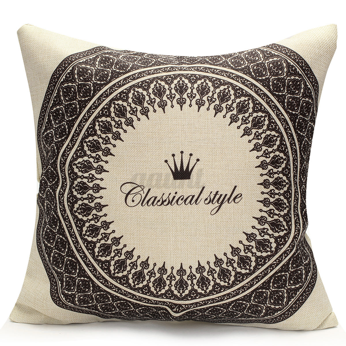 Vintage Retro Cotton Linen Waist Throw Pillow Case Cushion Cover Home Sofa Decor eBay