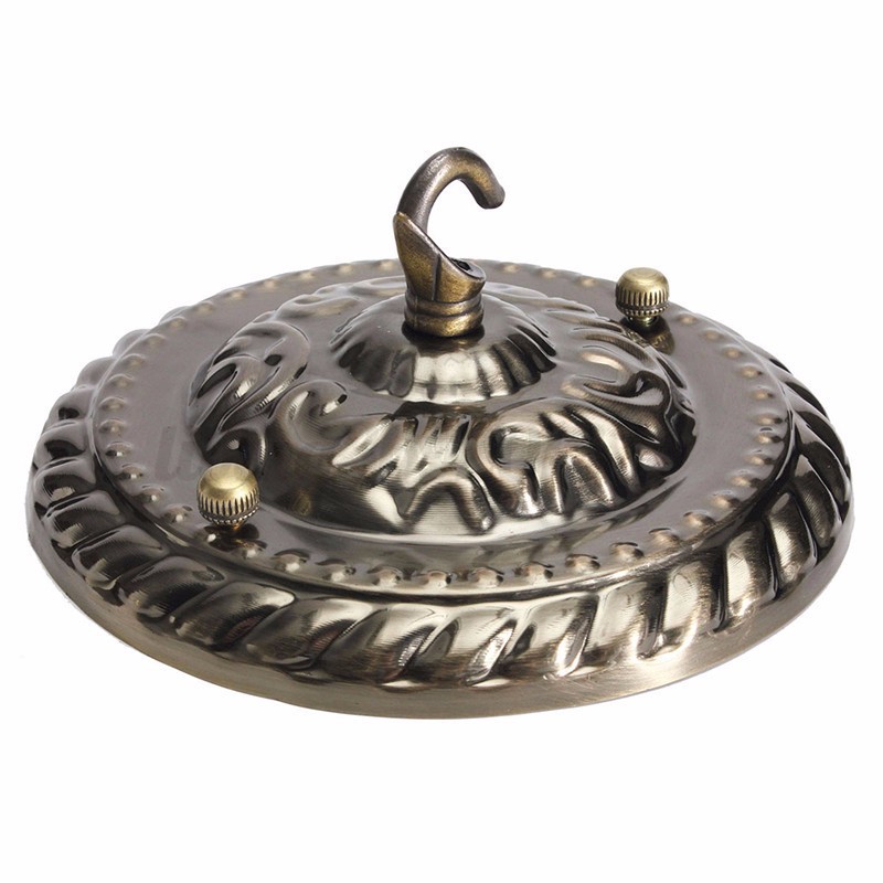 Ceiling Rose Hook Plate Light Fitting Chandelier 150mm Diameter Ceiling Rose Hook Plate Light Fitting Chandelier 150mm