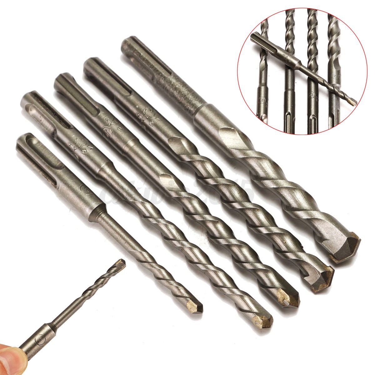 Ryu Masonry Mata Bor Beton Mm - 5pcs Sds Plus Rotary Hammer Drill Bit 6 8 10 12 14mm For ryu masonry mata bor beton mm 5pcs sds plus rotary hammer drill bit 6 8 10 12 14mm for