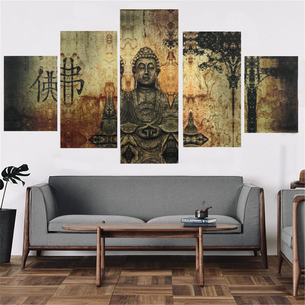 Details About Large Buddha Canvas Print Wall Art Home Decor Hanging Buddhist Picture No Frame
