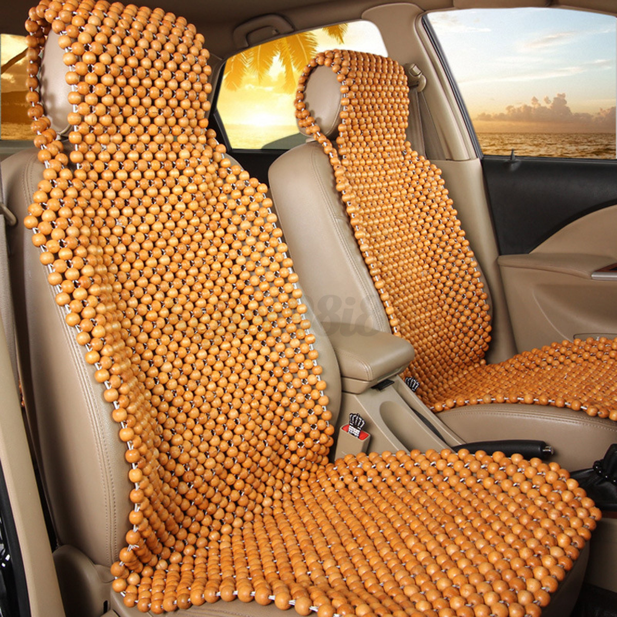 Wooden Bead Car Seat Cover Wooden Bead Car Seat Cover